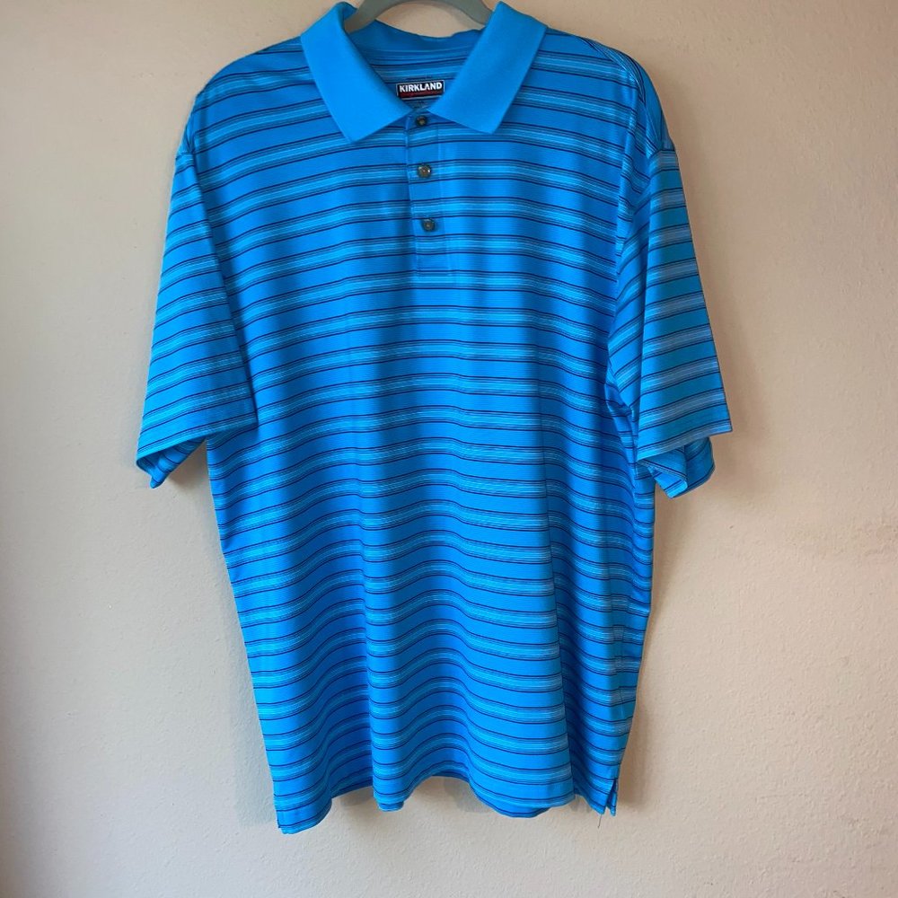 ☮️ 2/$15 ☮️ Kirkland Performance Polo, XXL